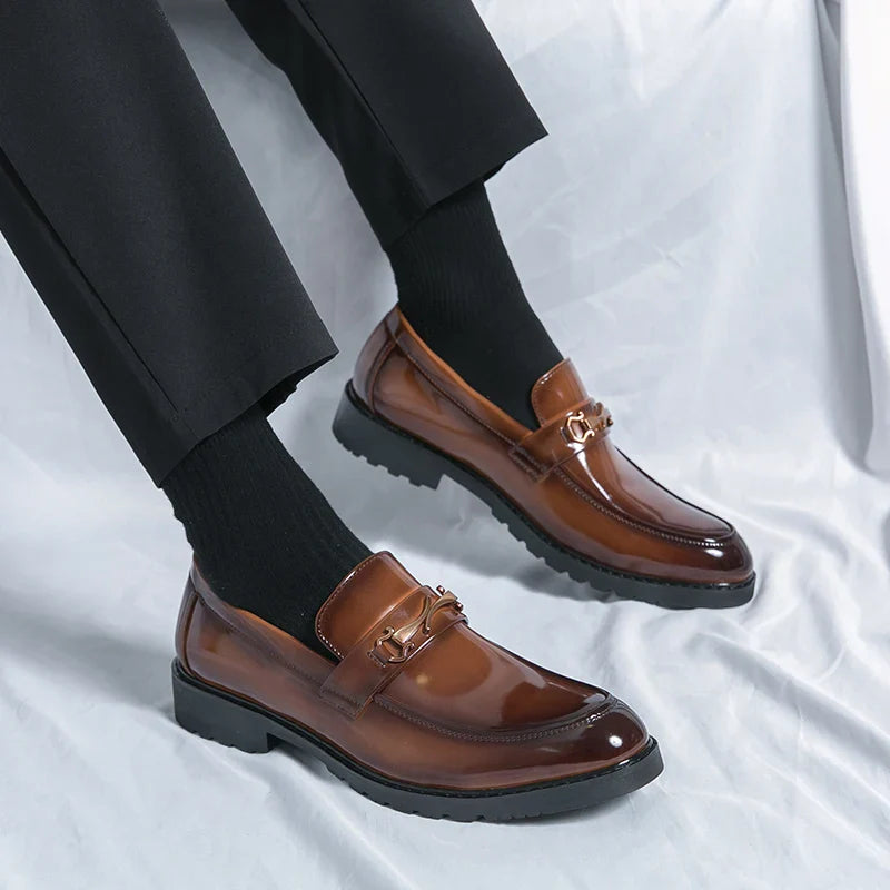 Guldlinje Loafers