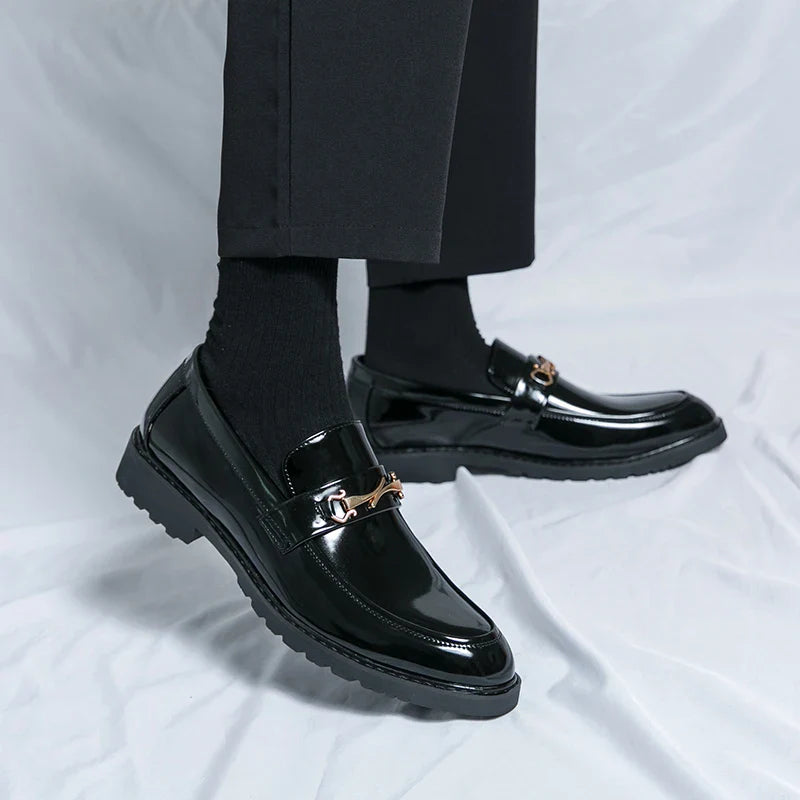 Guldlinje Loafers