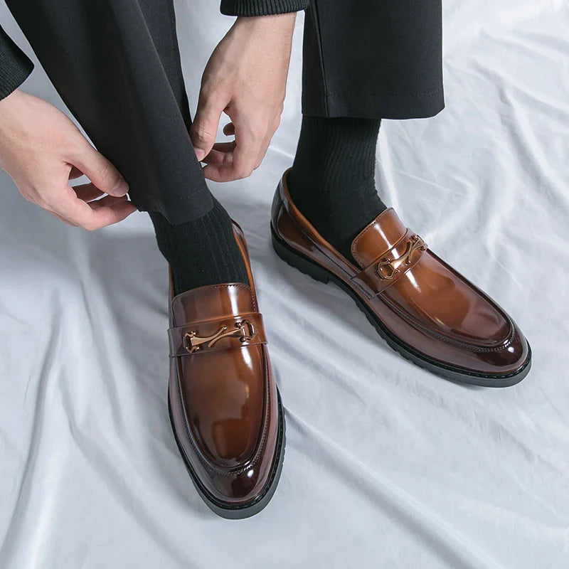 Guldlinje Loafers