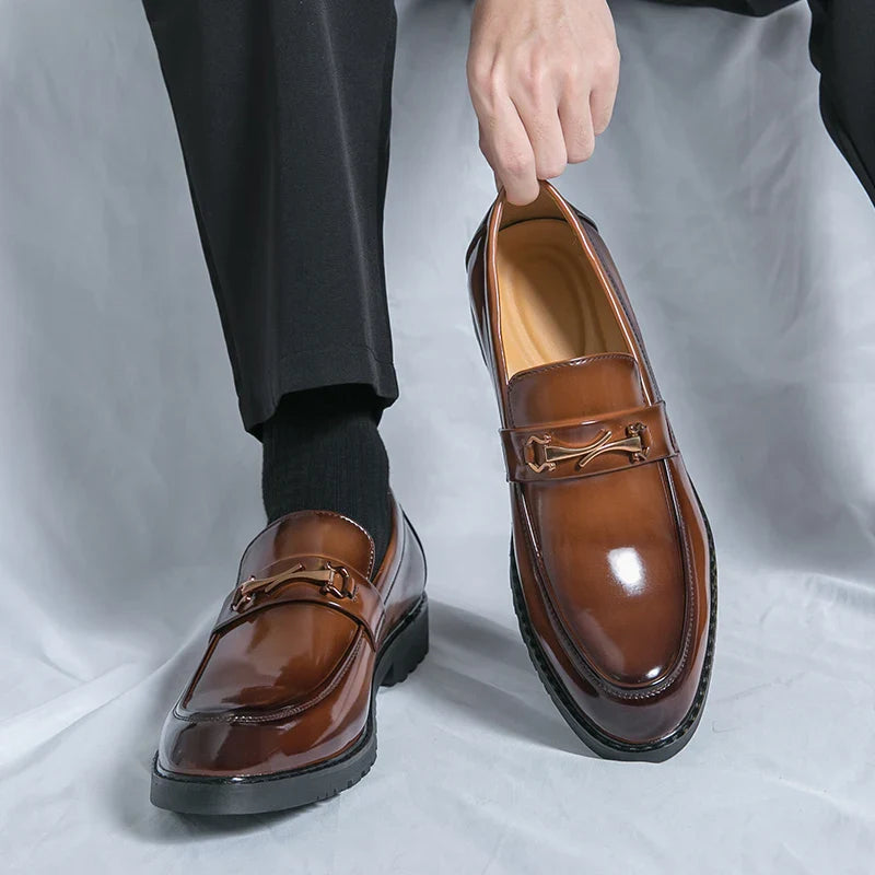 Guldlinje Loafers