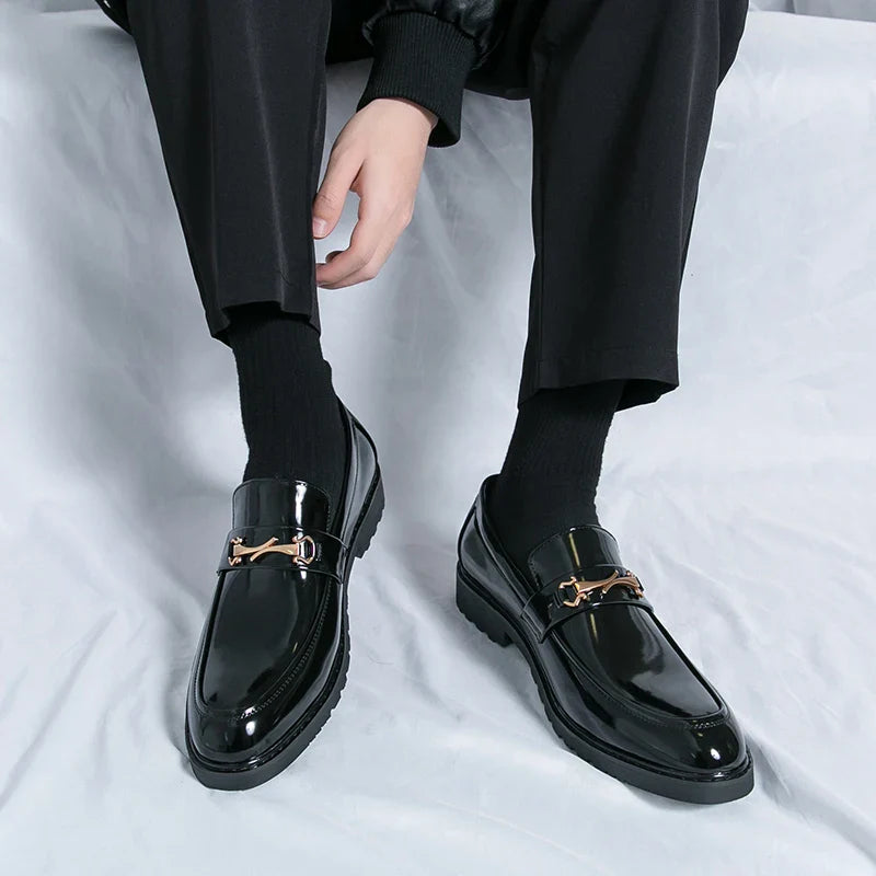 Guldlinje Loafers