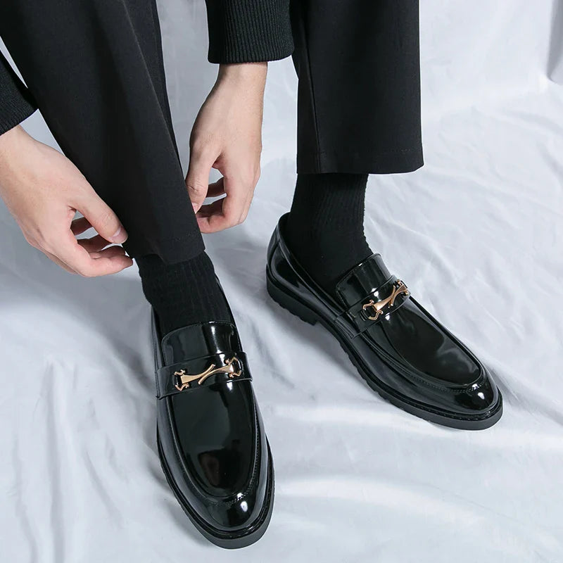 Guldlinje Loafers