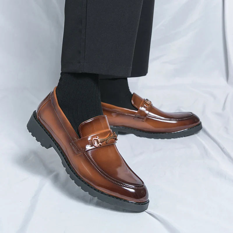 Guldlinje Loafers