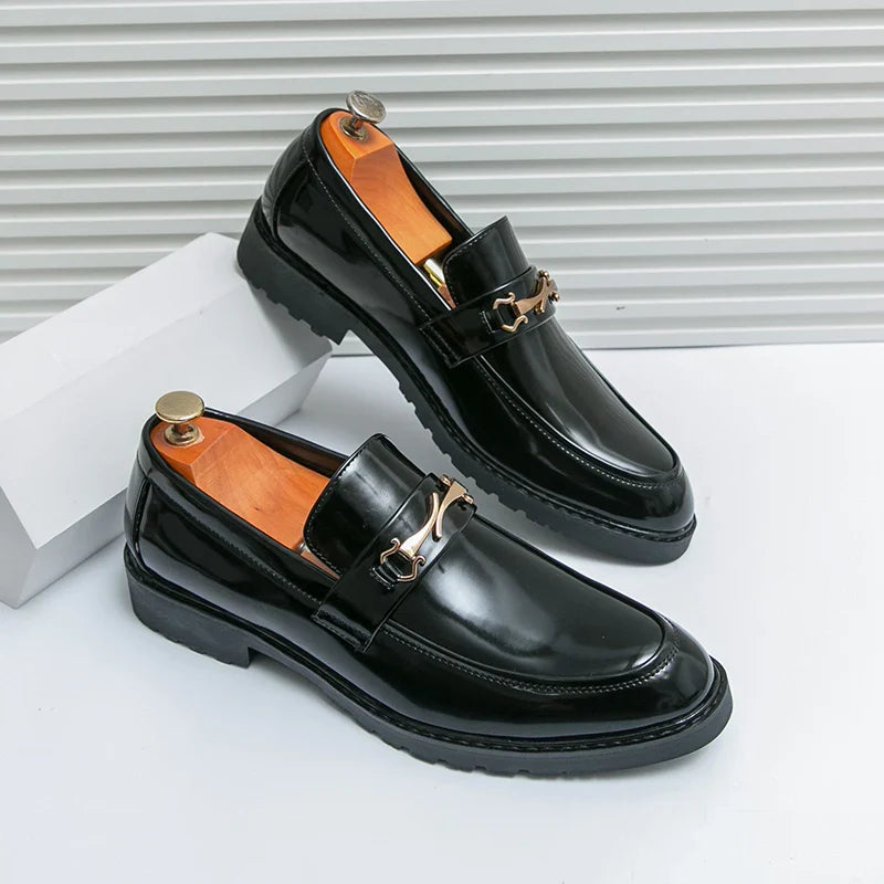 Guldlinje Loafers