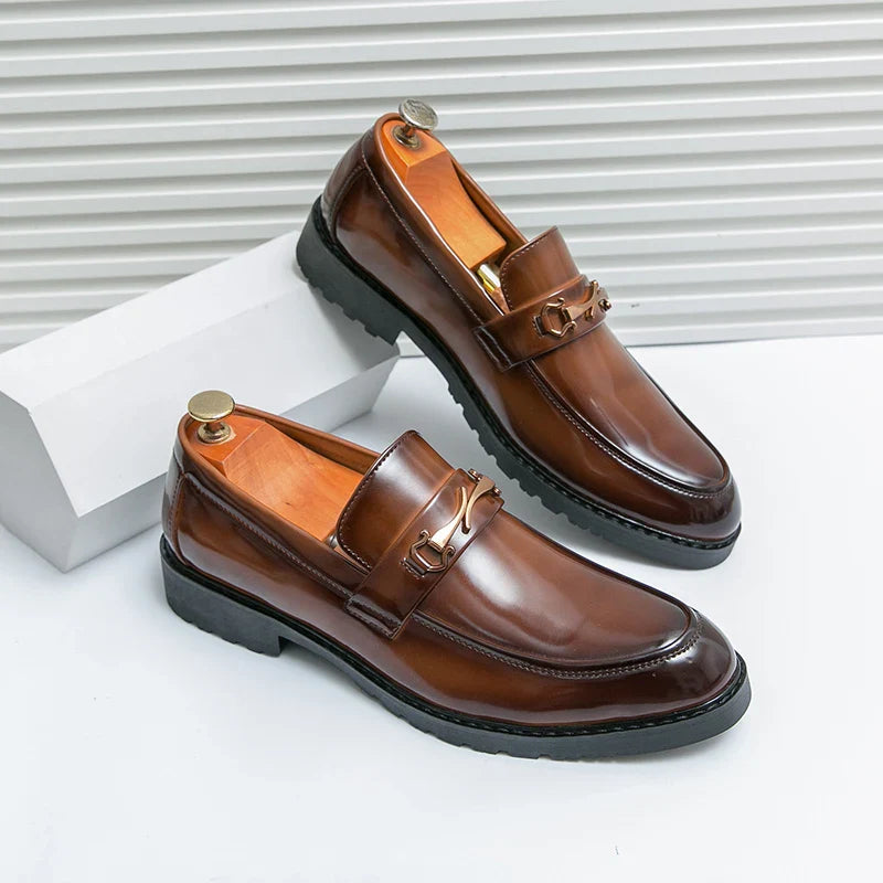 Guldlinje Loafers