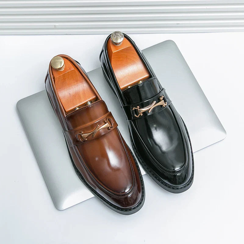 Guldlinje Loafers