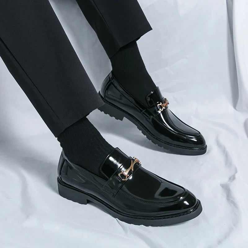 Guldlinje Loafers