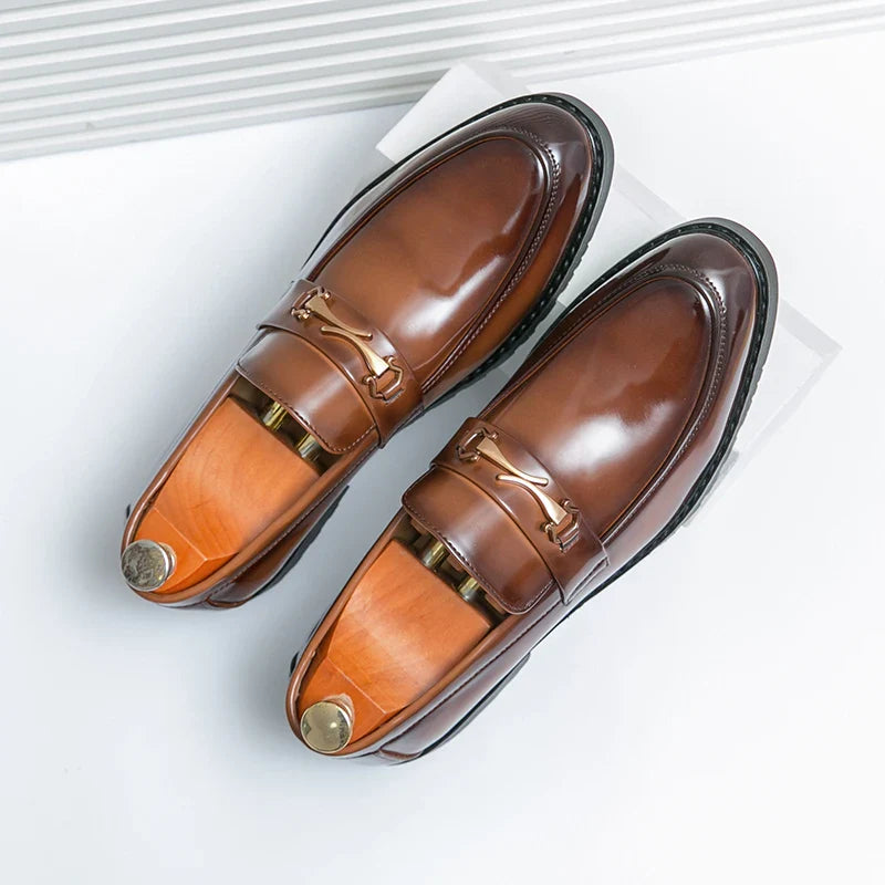 Guldlinje Loafers